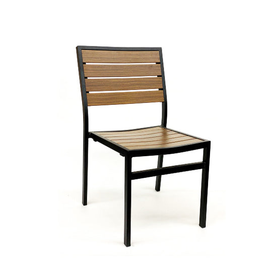 Slat Patio Side Chair