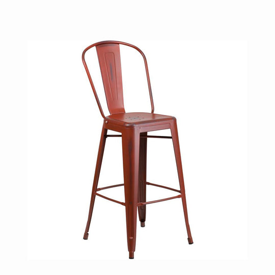 Fiora Bar Stool Distressed