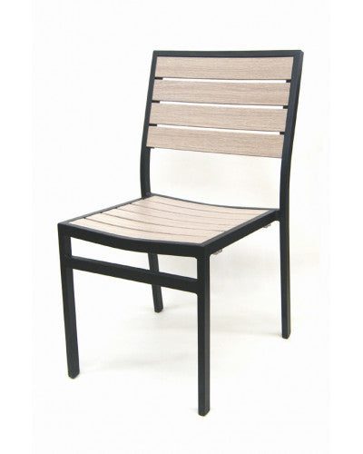 Slat Patio Side Chair