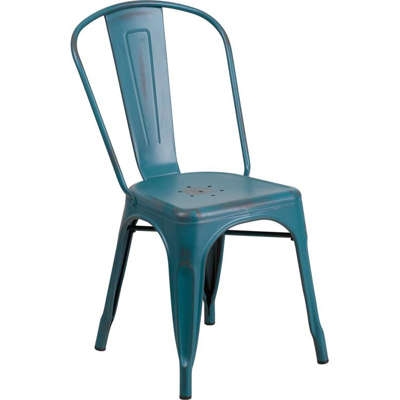 Fiora Side Chair Distressed